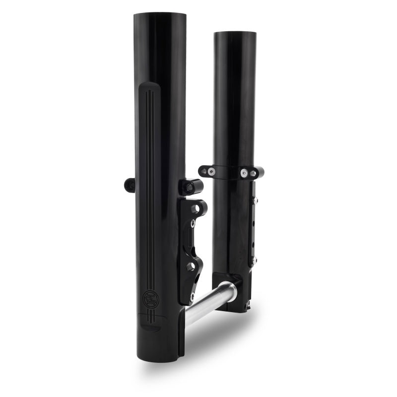 Performance Machine 14-Up FL Lower Leg Assembly – Black Ano