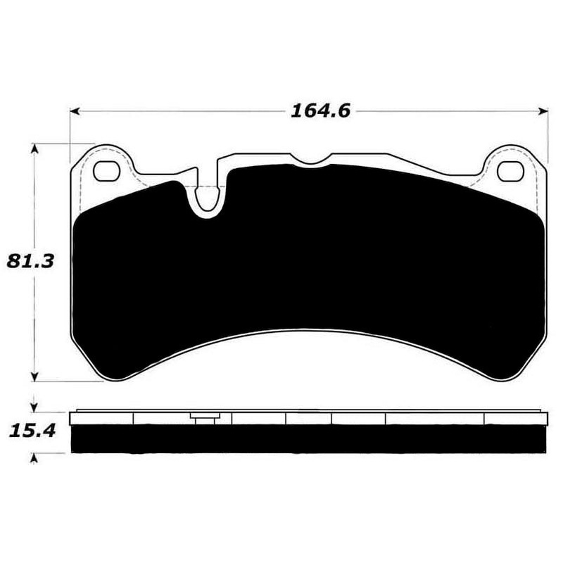 Porterfield Brake Pads for 2010 MERCEDES-BENZ SLK55 AMG