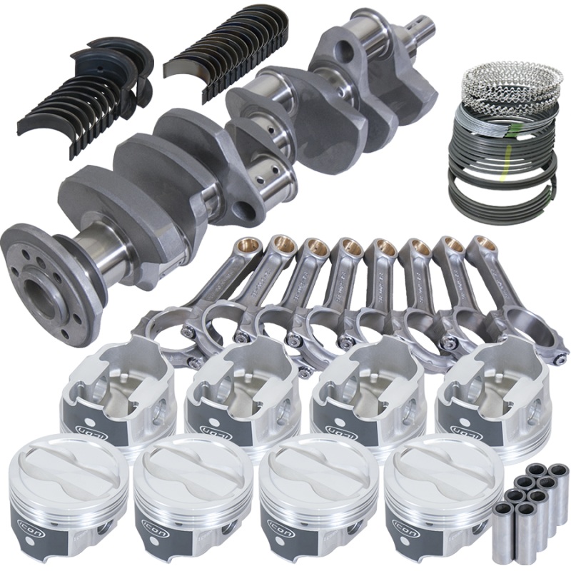 Eagle Chevy 350 3.750in Crank 5.700in I-Beam Rods -18cc 4.000in Pistons Rotating Assembly
