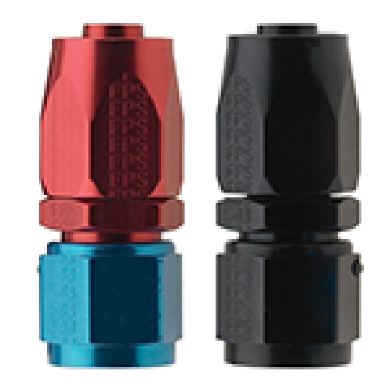 Fragola -6AN Straight Pro-Flow Hose End – Black