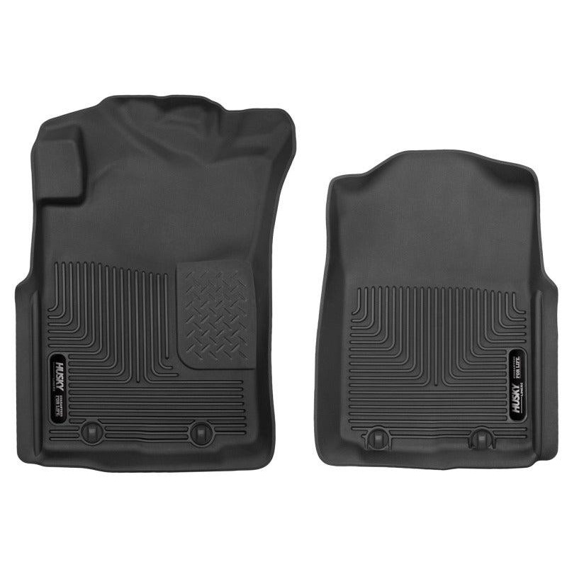 Husky Liners 05-11 Toyota Tacoma Pickup(Crew / Ext / Std Cab) X-Act Contour Black Front Floor Liners