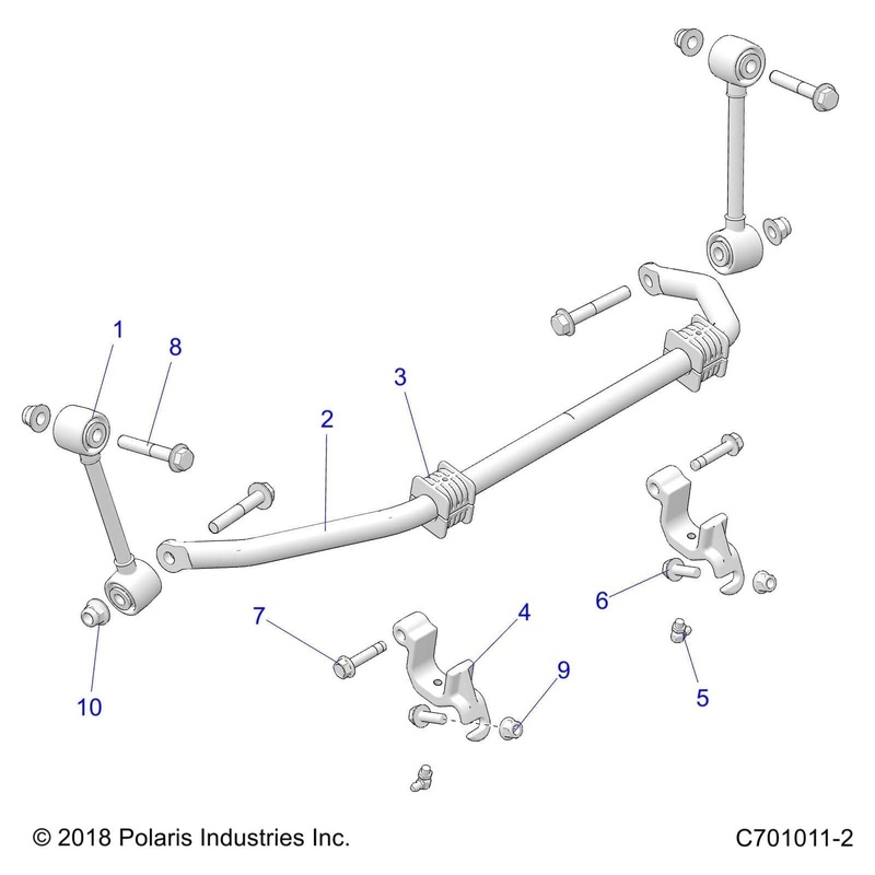 Stabilizer Bar Link Assembly, 1 by Polaris