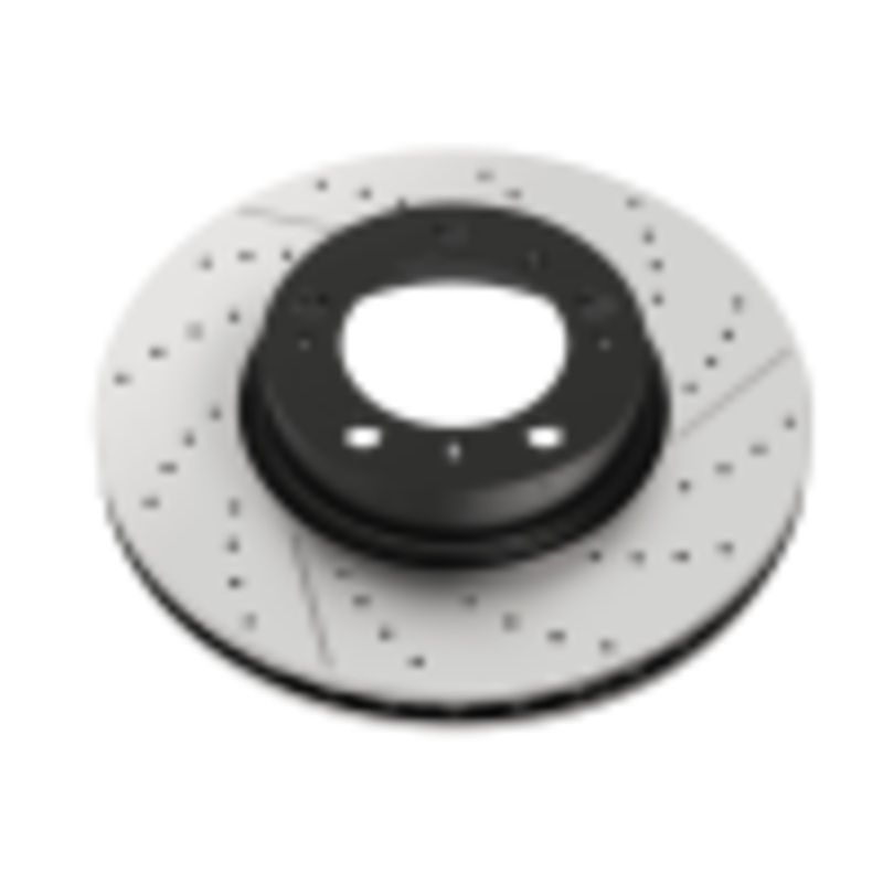 DBA 14-18 Maserati Ghibli (M157) En-Shield OE Drilled Front Brake Rotor