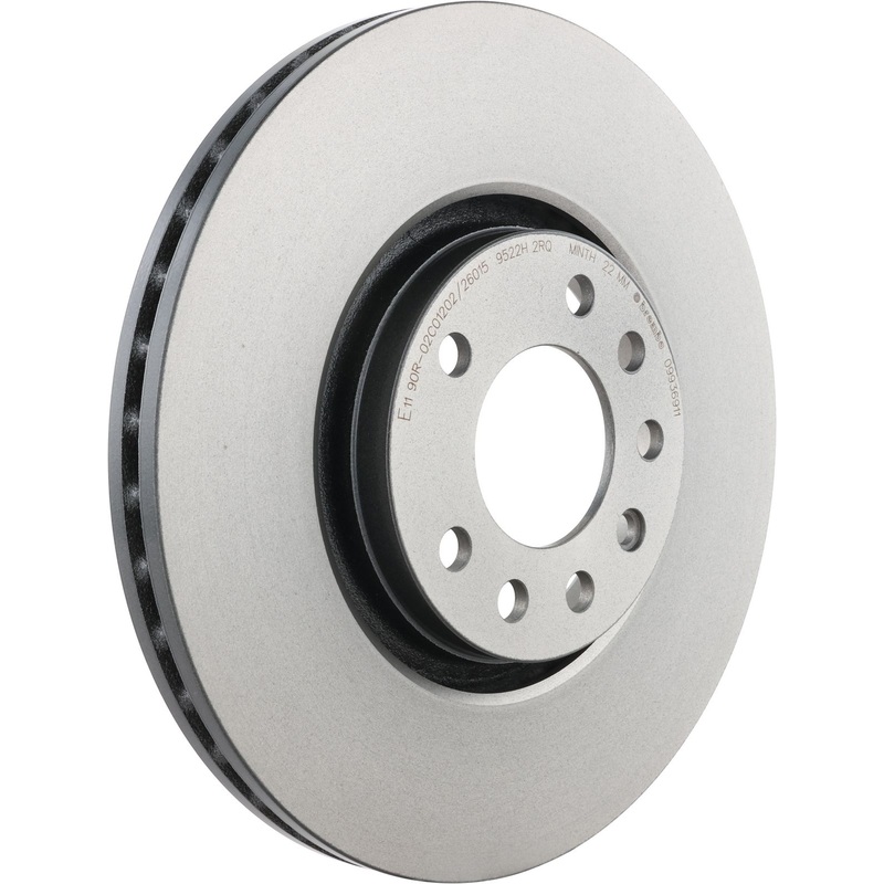 PRIME UV Coated Front Disc Brake Rotor – 09.9369.11