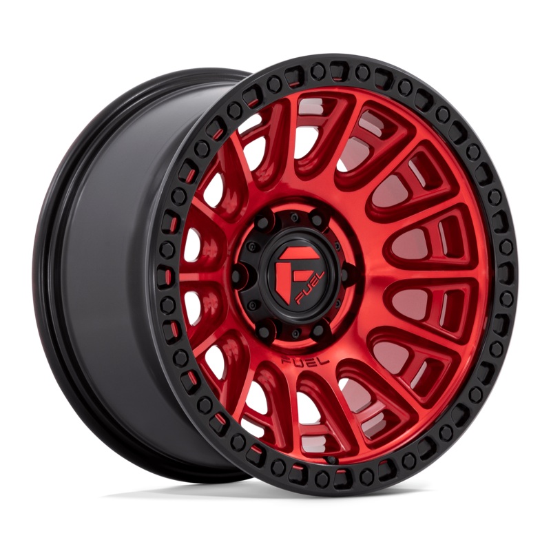 Fuel Wheels D834 Cycle 20″ 5×127 Candy Red With Black Ring
