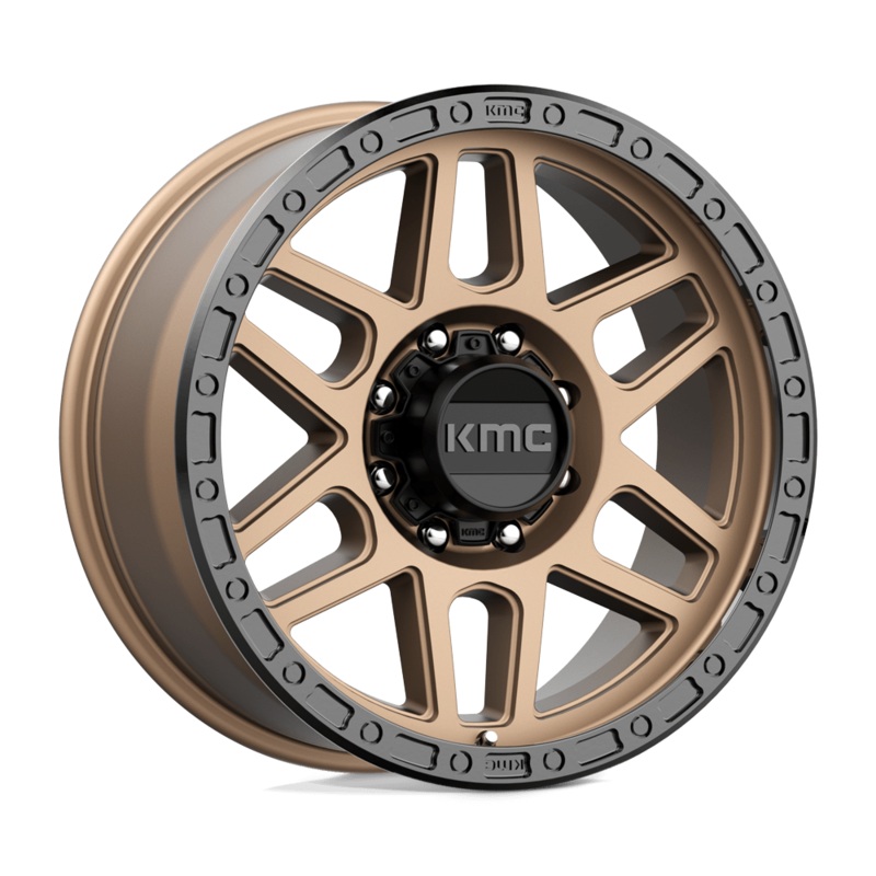 KMC Wheels KM544 Mesa 17″ 8×165.1 Matte Bronze With Black Lip