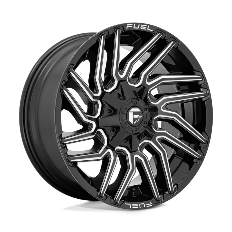 Fuel Wheels D773 Typhoon 20″ 8×180 Gloss Black Milled