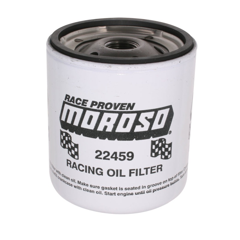 Moroso Chevrolet 13/16in Thread 4-9/32in Tall Oil Filter – Racing