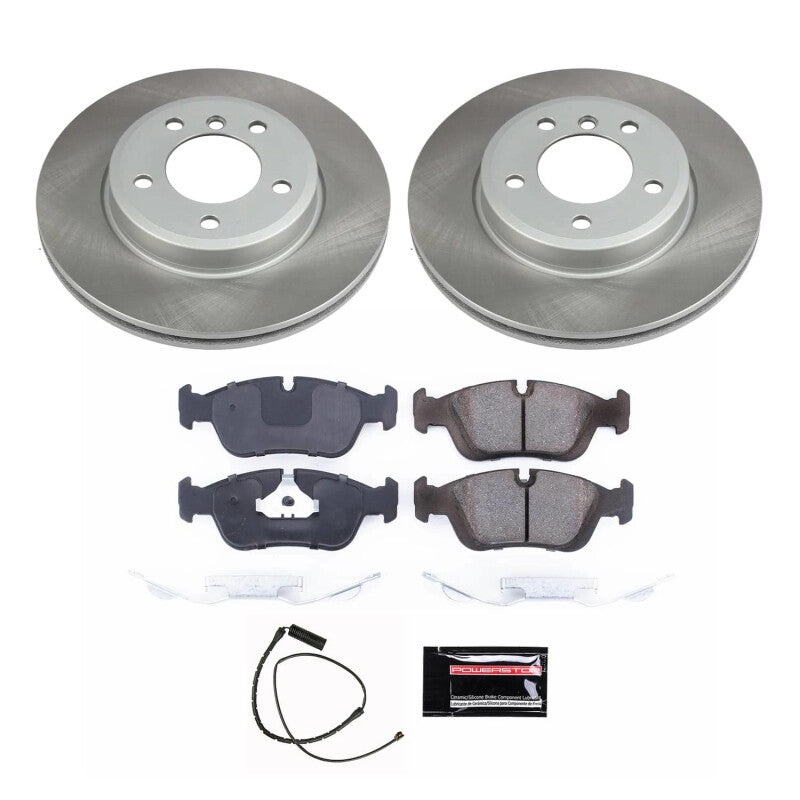 PowerStop Power Stop 01-02 BMW Z3 Front Semi-Coated Rotor Kit