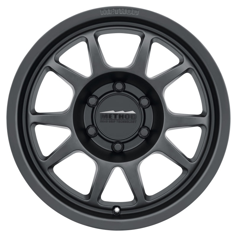 Method MR702 17×8.5 0mm Offset 6×5.5 106.25mm CB Matte Black Wheel