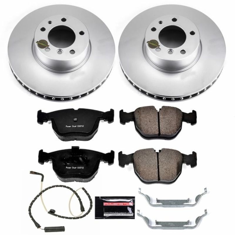 PowerStop Power Stop 97-00 BMW 540i Front Z23 Evolution Sport Coated Brake Kit