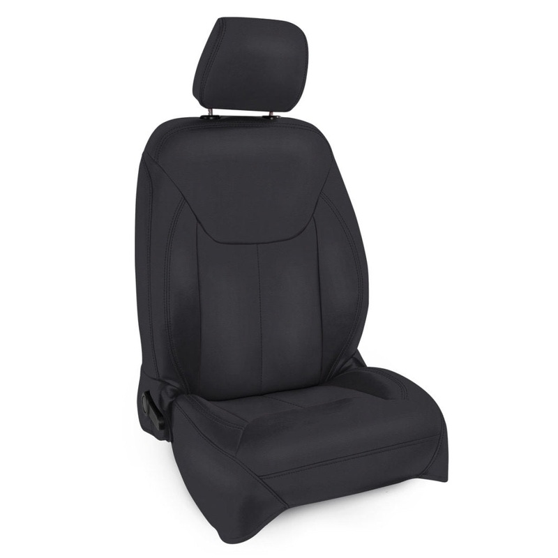 PRP 13-18 Jeep Wrangler JK Front Seat Covers/2 door or 4 door (Pair) – All Black