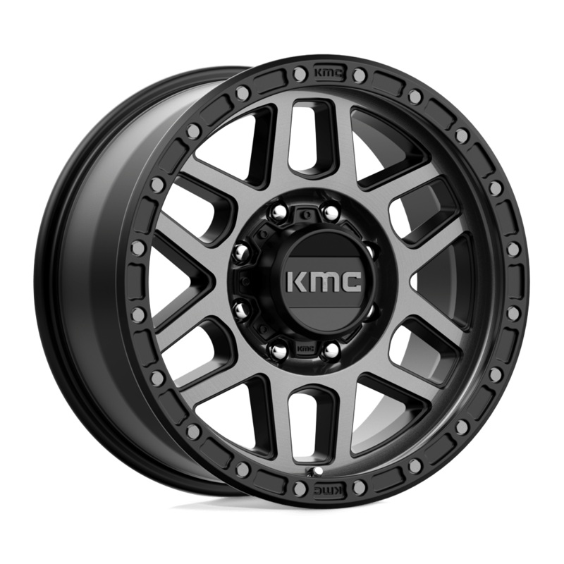 KMC Wheels KM544 Mesa 18″ 8×180 Satin Black With Gray Tint