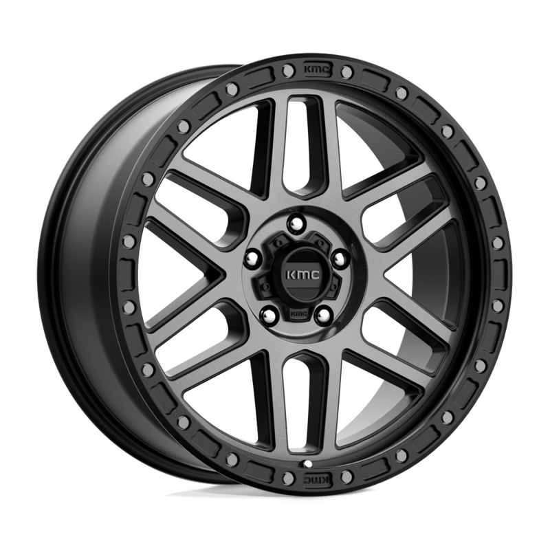 KMC Wheels KM544 Mesa 20″ 5×127 Satin Black With Gray Tint