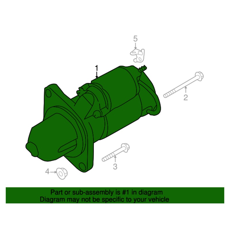 Subaru Genuine OEM Starter Motor – 2008-2021 STI