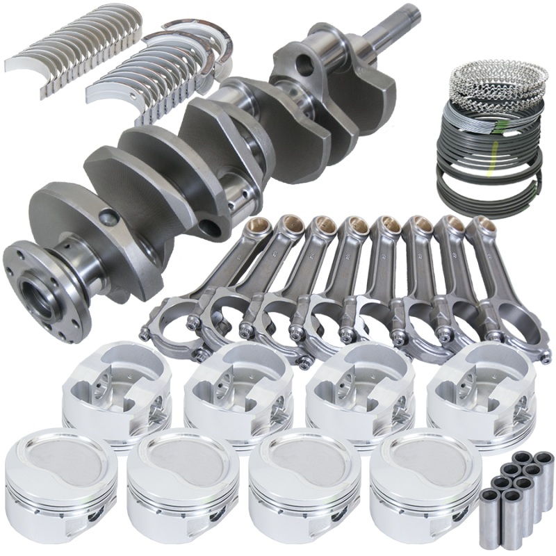 Eagle Ford FE 4.250in Crank 6.700in I-Beam Rods -21cc Inv Dome 4.185in Pistons Rotating Assembly
