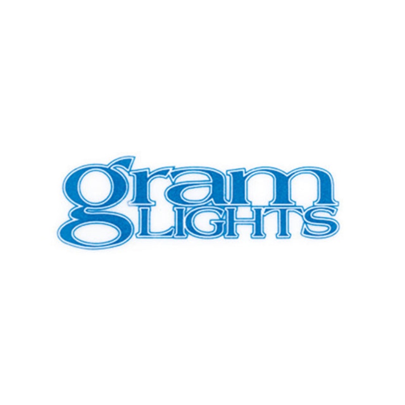 Gram Lights No 2 80mm Spoke Sticker 1 Piece | Luminous Blue