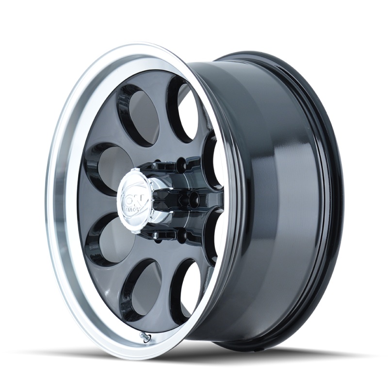 ION Type 171 16×10 / 5×139.7 BP / -38mm Offset / 108mm Hub Black/Machined Wheel