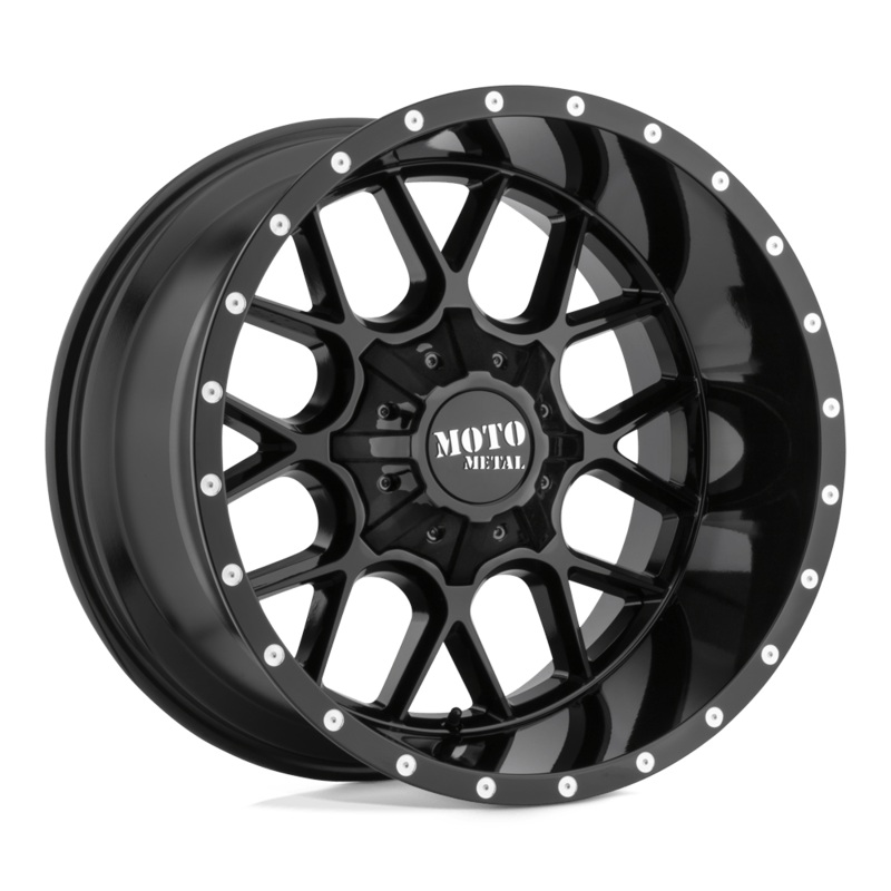 Moto Metal Wheels MO986 Siege 22″ 6×135/6×139.7 Gloss Black