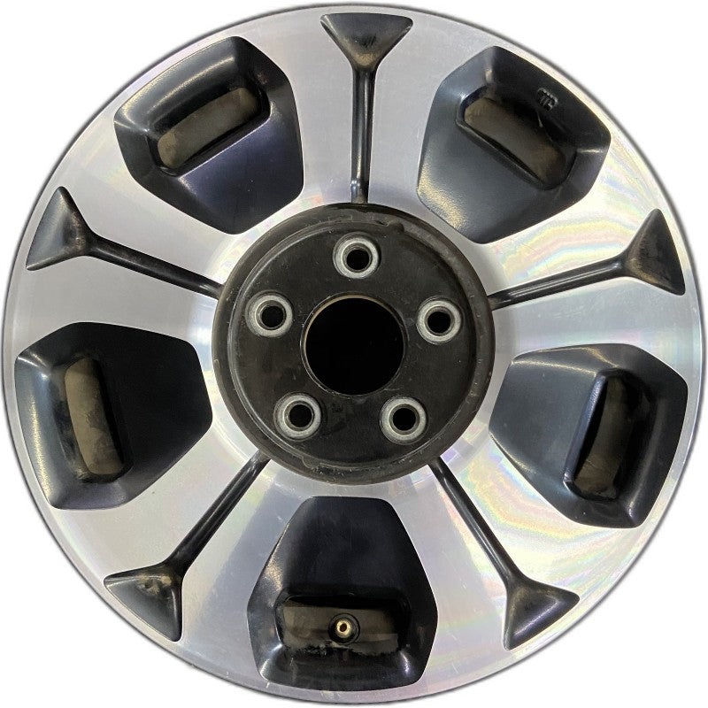 15″ CIVIC 13-14 15×6 alloy hidden lug nuts 5 openings Y spoke with black inlay Hybrid Original OEM Wheel Rim