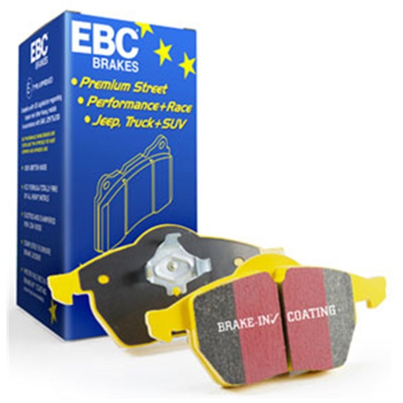 EBC 03-05 Porsche 911 (996) (Cast Iron Rotor only) 3.6 Carrera 4S Yellowstuff Front Brake Pads
