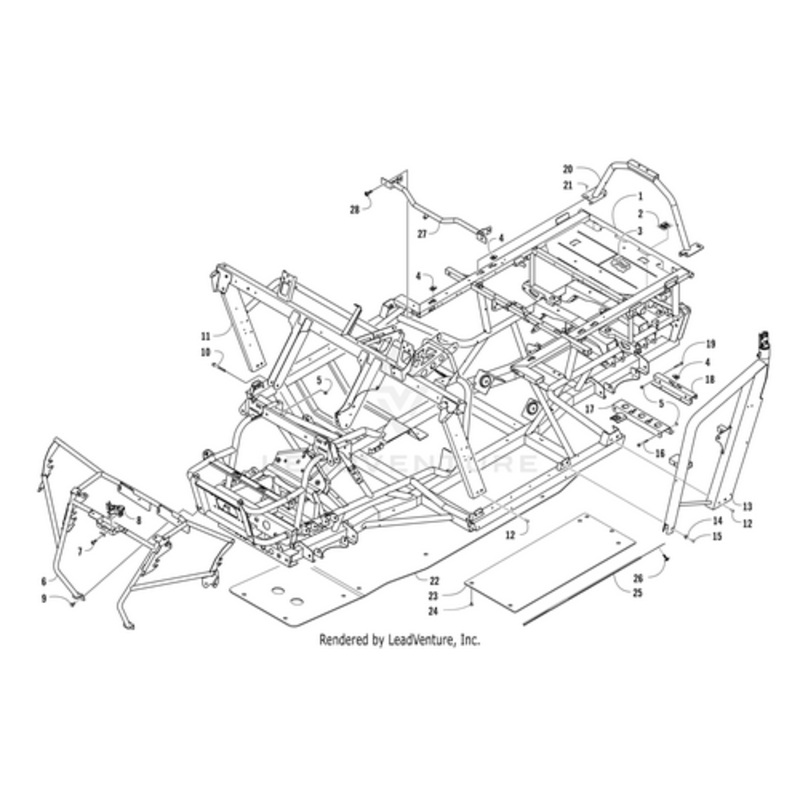 Overhead Support – Right by Arctic Cat