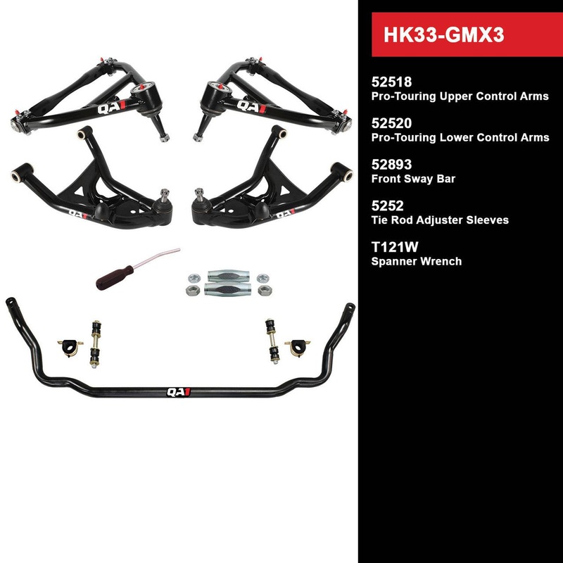 QA1 HK33-GMX3 Level 3 Full Vehicle Handling Kit 75-79 GM X-Body W/O Shocks