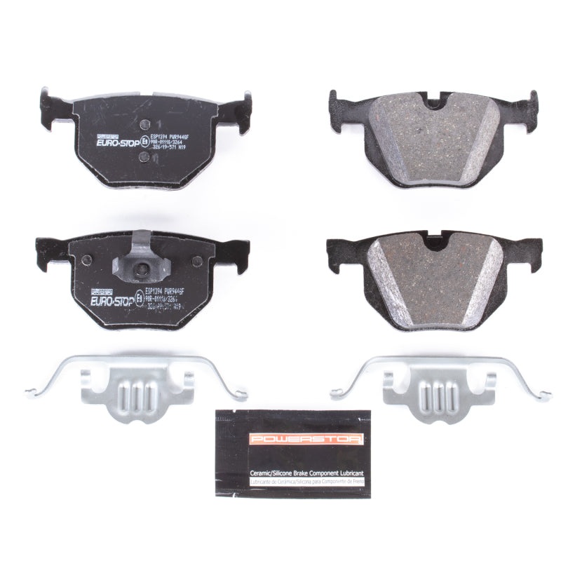 PowerStop Power Stop 09-19 BMW X6 Euro-Stop ECE-R90 Rear Brake Pads