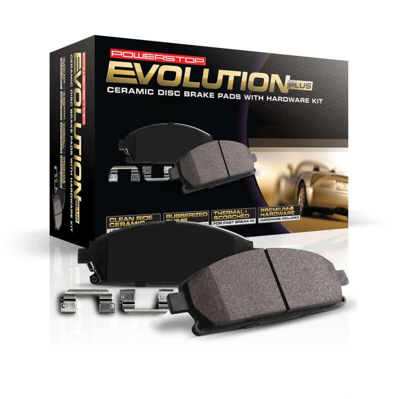 PowerStop Power Stop 18-22 Audi Q5 Front Z17 Evo Ceramic Brake Pads w/Hardware
