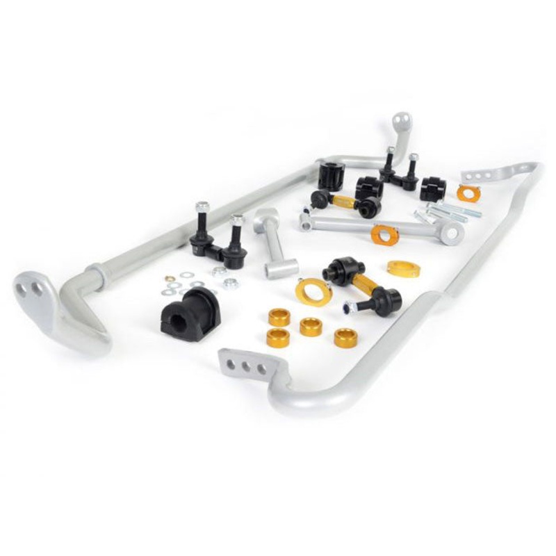 Whiteline Front and Rear Sway Bar Kit w/ Endlinks – 2011-2014 WRX/STI