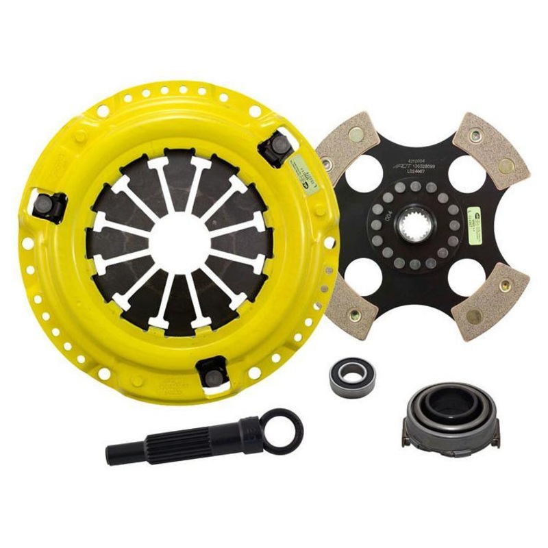 ACT XT Race Clutch Kit w/ Rigid 4-Pad Disc | 92-05 Honda Civic / 93-97 Del Sol & 97-05 Acura EL (HC5-XTR4)