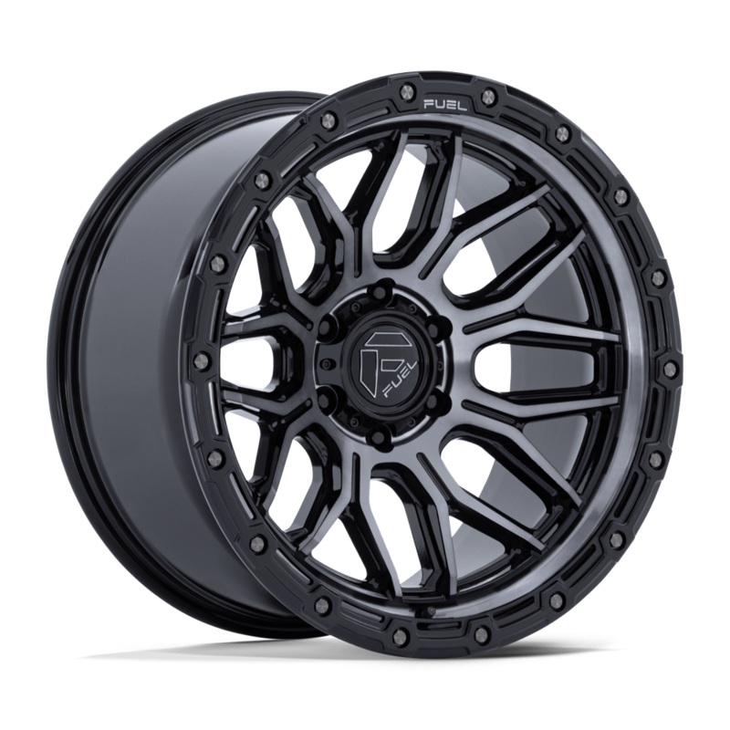 Fuel Wheels FC881 Surge 20″ 5×127 Gloss Black Machined W/ Gray Tint