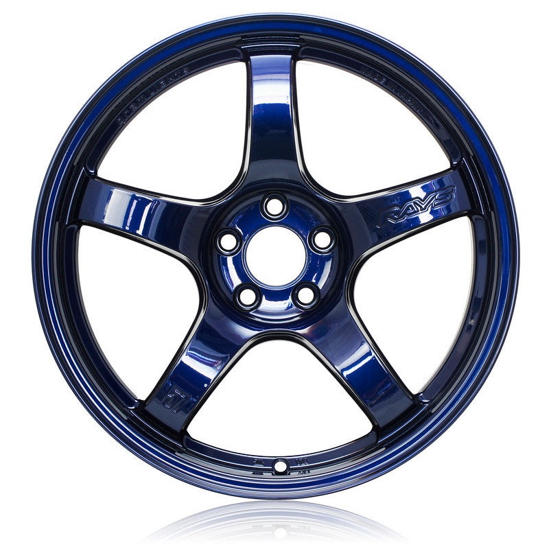 Gram Lights 57CR 15×8.0 +28 4-100 Eternal Blue Pearl Wheel