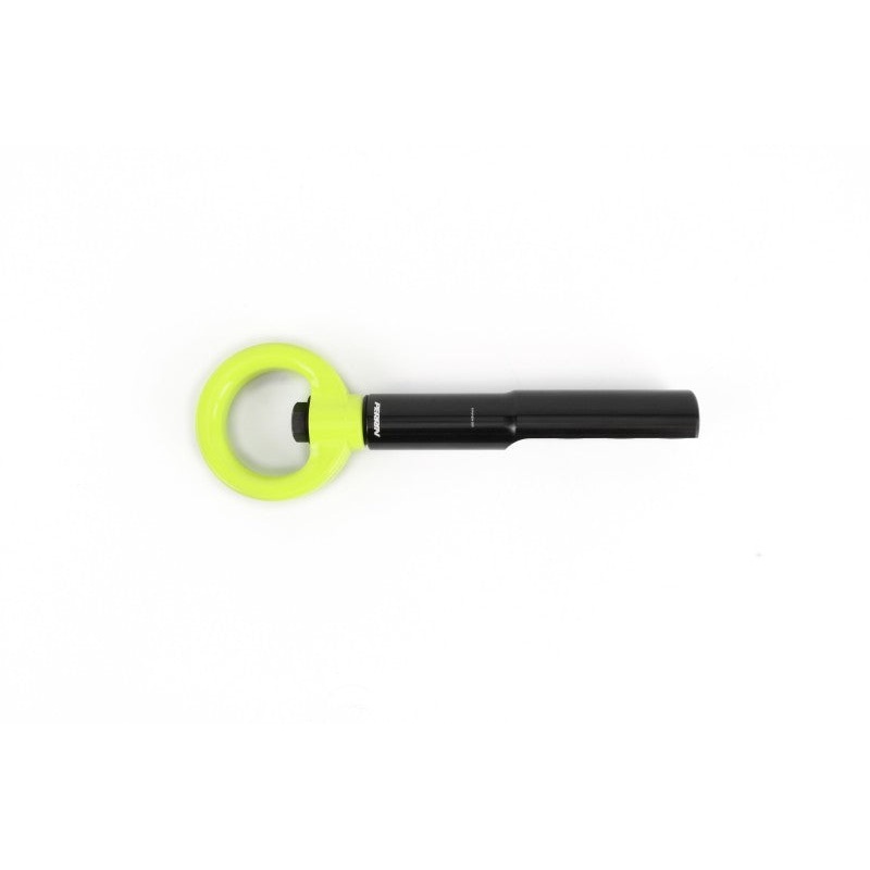 PERRIN 17-21 Honda Civic Si/Type R/Touring/Hatchback Tow Hook Kit Front – Neon Yellow