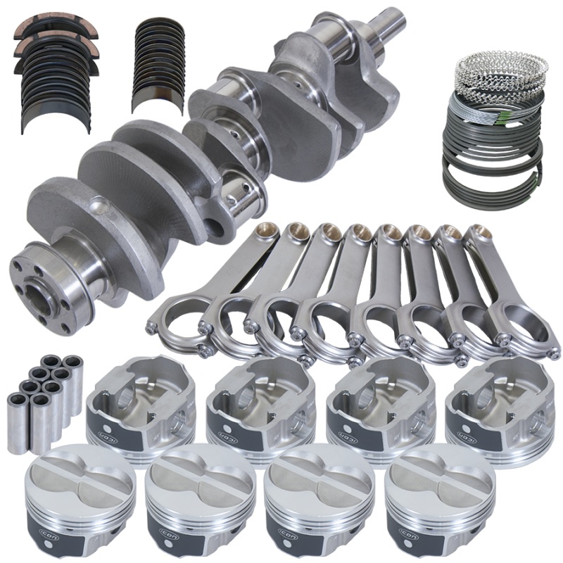 Eagle Ford 351W SVO 4.000in Crank 2.750in Mains 6.200in H-Beam 4.030in Pistons Rotating Assembly