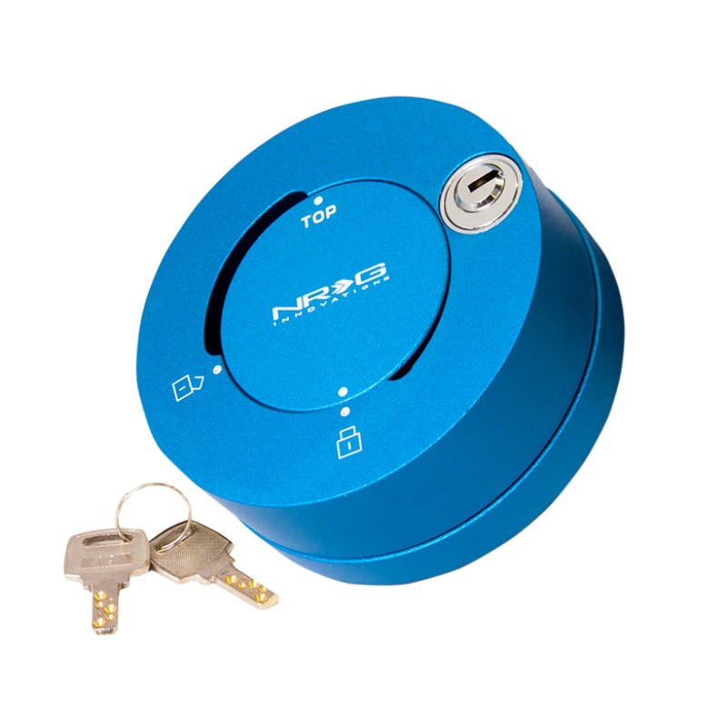 NRG Steering Wheel Quick Release Quick Lock – Blue
