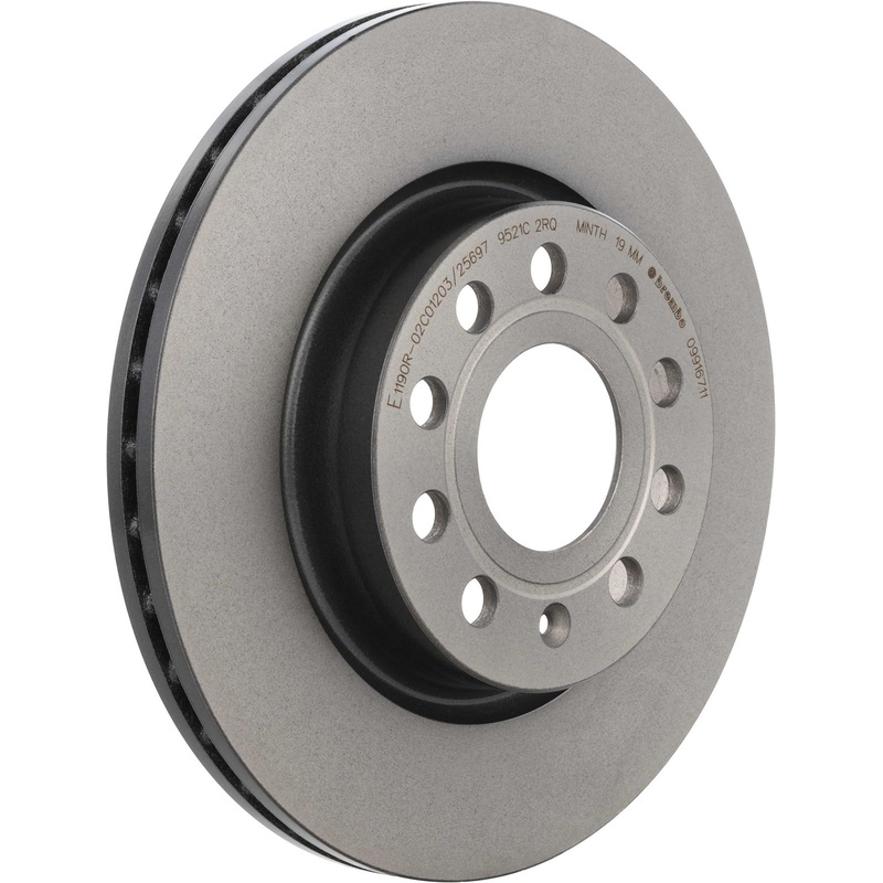 PRIME UV Coated Front Disc Brake Rotor – 09.9167.11