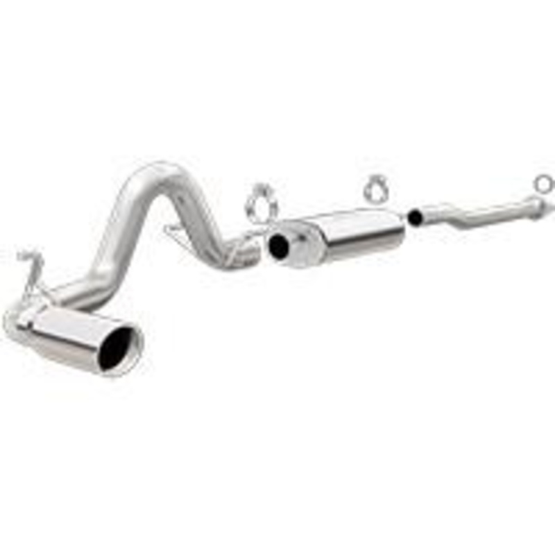 2014 Toyota Tacoma 4.0L Cat Back Exhaust; Single Passenger Side Rear Exit by Magnaflow (15315)