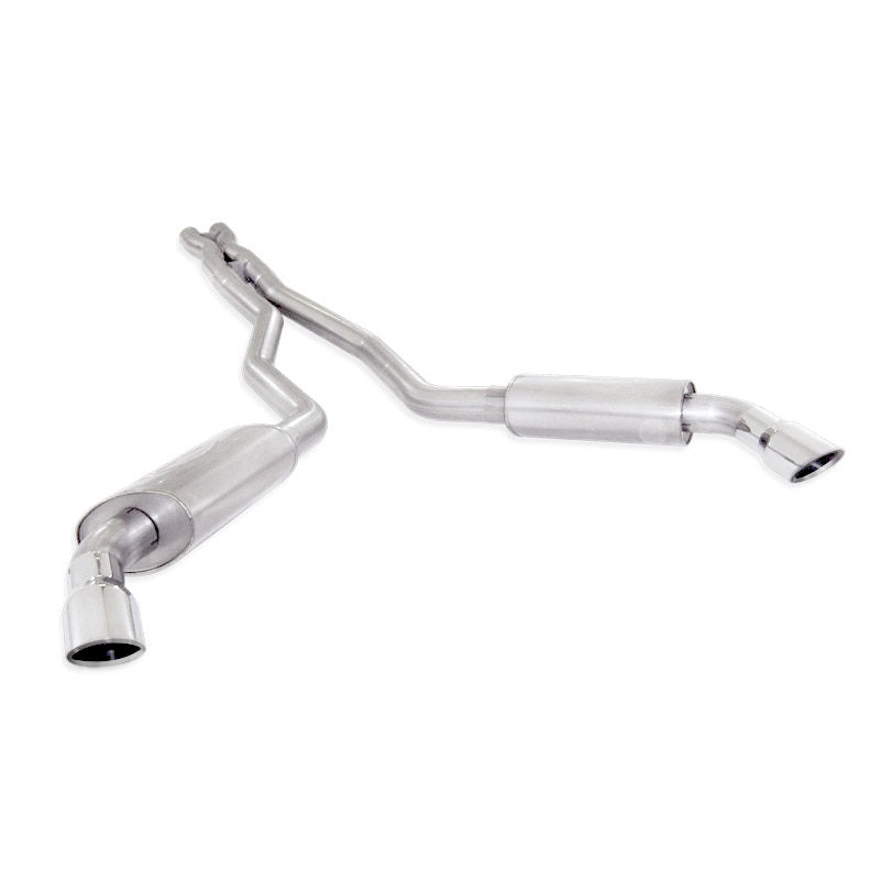 Stainless Works 2010-15 Camaro 6.2L 3in Exhaust X-Pipe S-Tube Turbo Mufflers Polished Tips