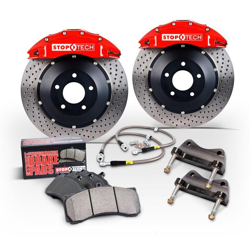StopTech 355×32 Front Big Brake Kit | 2022 Subaru BRZ/Toyota 86 and 2013-2021 Subaru BRZ/Scion FR-S/Toyota 86 (83.827.4700.71)