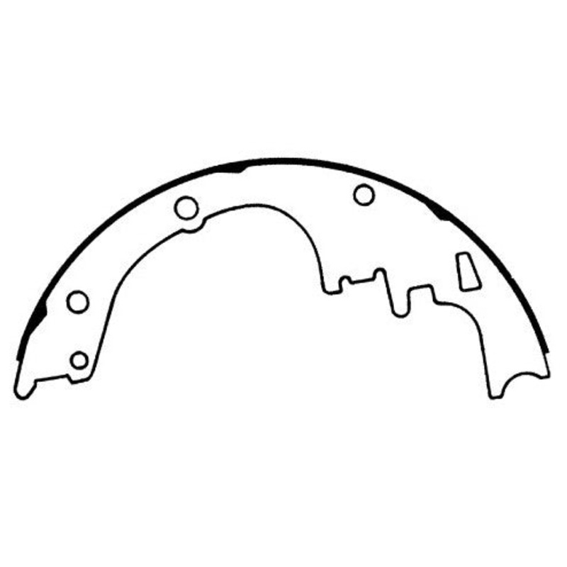Porterfield Brake Shoes for 1975 CHEVROLET CHEVELLE