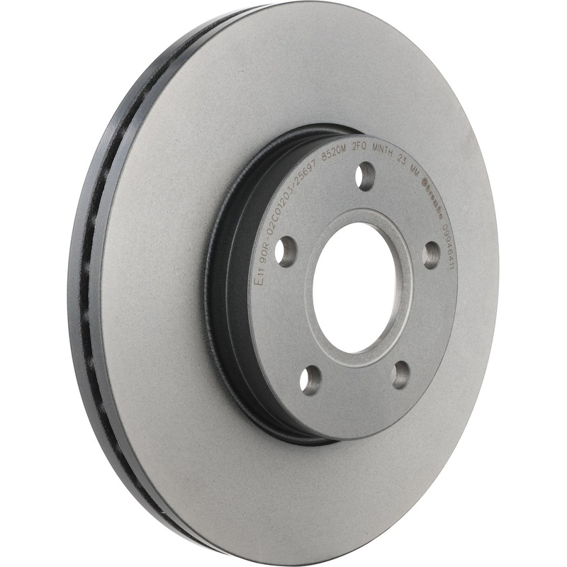 PRIME UV Coated Front Disc Brake Rotor – 09.9464.11