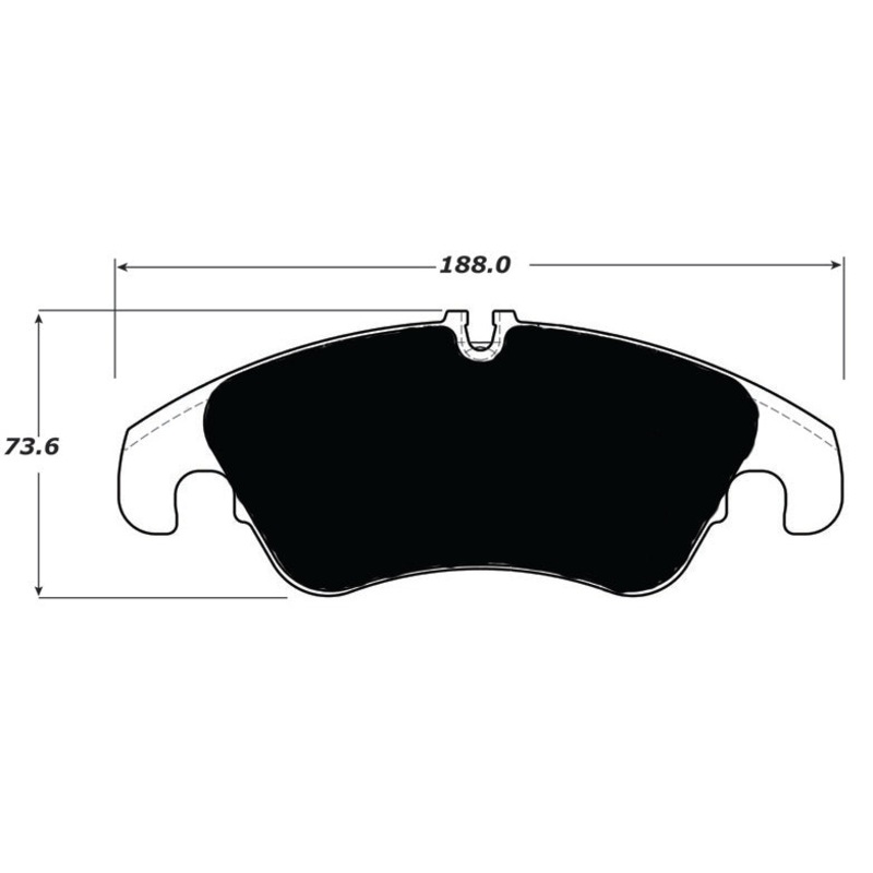 Porterfield Brake Pads for 2011 AUDI Q5 (except 2.0T w/ Brembo Calipers)