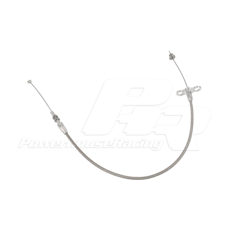 PowerHouse Racing (PHR) Throttle Cable for Supra/SC300-Factory Virtual Works Intake Manifold- Left Hand Drive