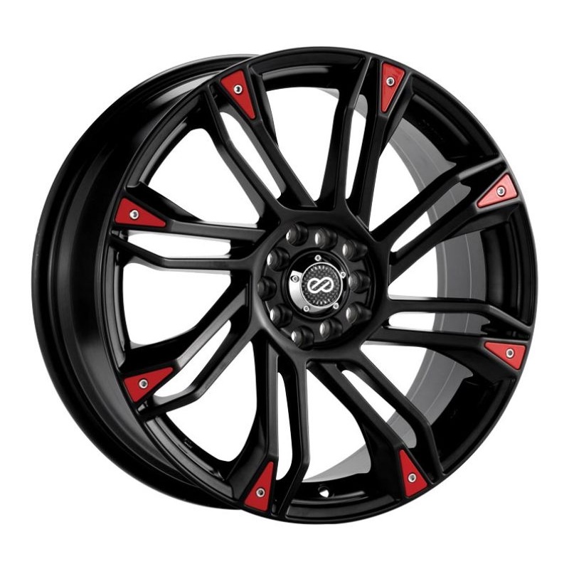 17×7.0 Enkei GW8, 5×100/114.3 42mm Offset 72.6 Bore Matte Black Wheel