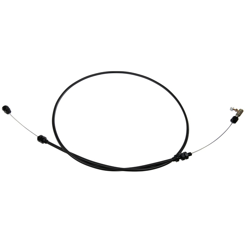 Motion Raceworks 48″ Throttle Cable Carburetor Attachment w/ GM/Ford Pedal Attachment