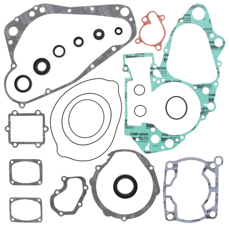 Vertex 811577 Gaskets 92-93 Suzuki RM250 Complete Gasket Kit w/ Oil Seals