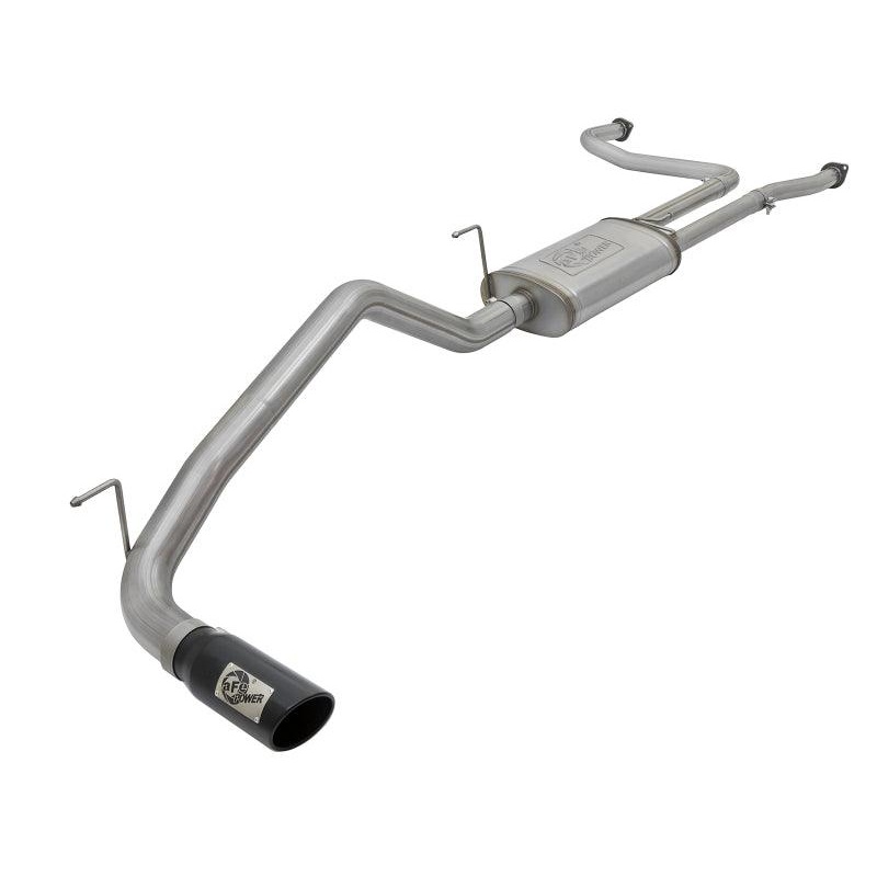 aFe – MACHForce XP 2.5in Cat-Back Exhaust System w/ Black Tip Nissan Frontier 17-19 V8-5.6L
