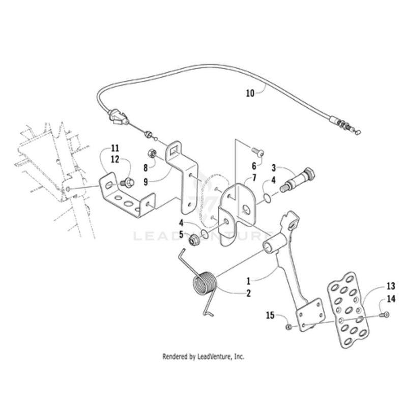 Pedal Support by Arctic Cat