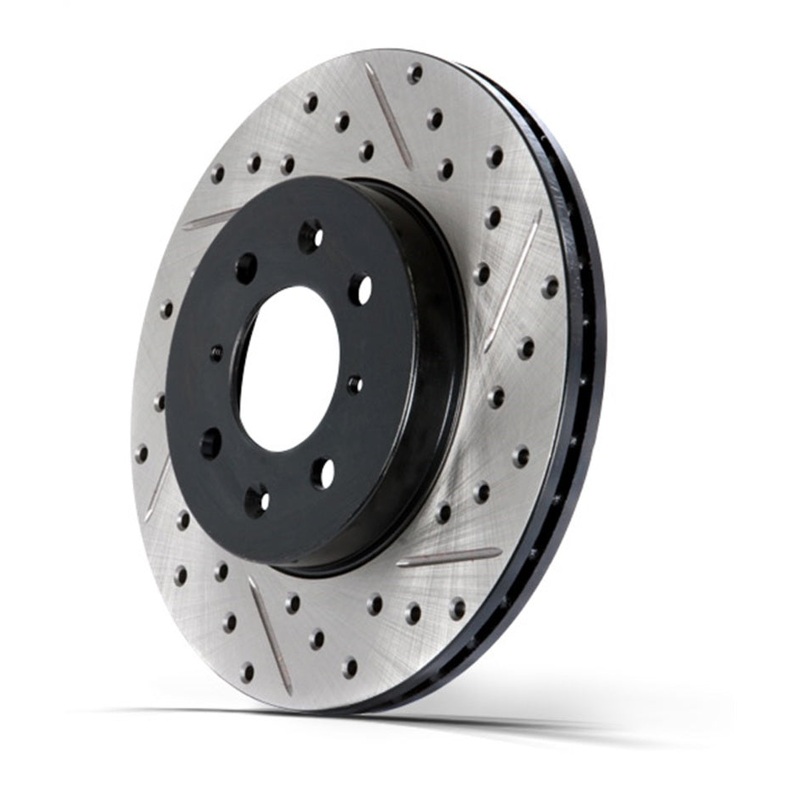 Stoptech 11-19 Audi A1 / 98-14 Audi A3 Select Sport Drilled & Slotted Rotor – Front Left